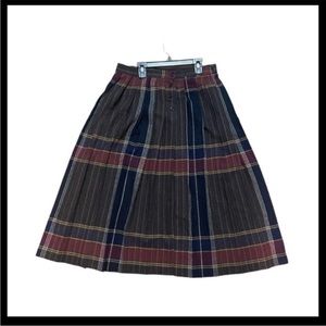 VINTAGE KAY WARNER BY JOSE WOOL BLENDED SKIRT